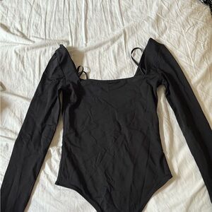 Babaton Charcoal Long Sleeve Top